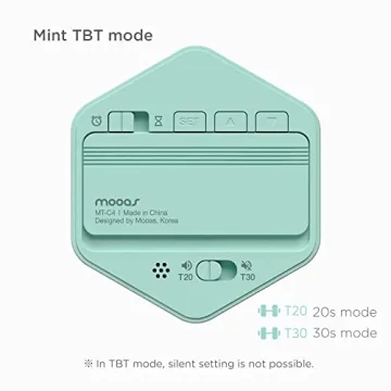 mooas Multi-Hexagon Clock Timer for Office and Home