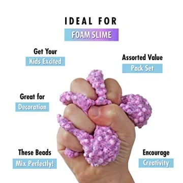 Slime Foam Beads Kit 90,000 Pcs Crafting Fun