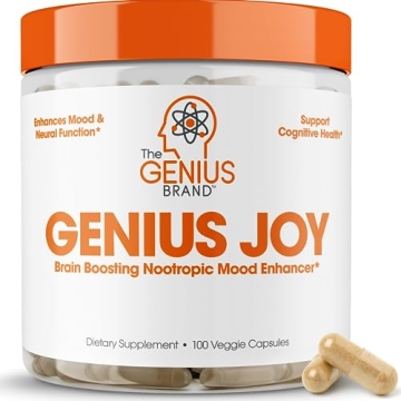 Genius Joy: Natural Mood Enhancer for Enhanced Cognitive Health & Well-being