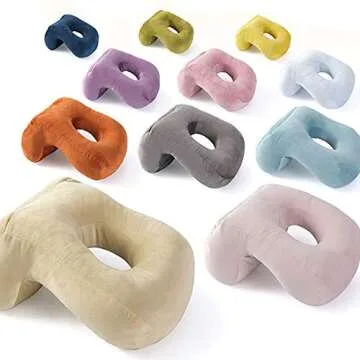 Seacity Nap Desk Sleeping Pillow for Adults and Kids, Memory Cotton Travel Nap Face Pillow with Arm Rest Back Support Pillow for Office School Library