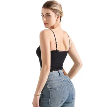 Stylish SUUKSESS Lace Double Lined Camisole for Women