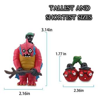 Maikerry 10 Pieces PVC Zombies Toys for Kids and Fans