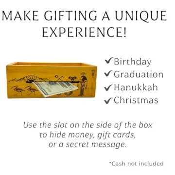 Pharaoh's Tomb Puzzle Box for Cash & Gift Cards