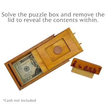 Pharaoh's Tomb Puzzle Box for Cash & Gift Cards
