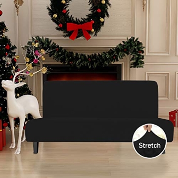 Stylish Armless Futon Slipcover - Easy to Install & Care