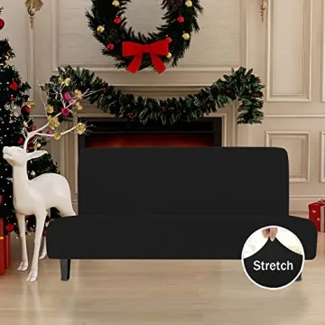 Stylish Armless Futon Slipcover - Easy to Install & Care