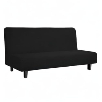 Stylish Armless Futon Slipcover - Easy to Install & Care