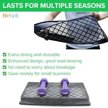 BeGrit 1020 Mesh Bottom Trays for Seed Starting 12-Pack