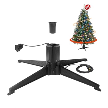 Rotating Christmas Tree Stand for 7.5FT Trees