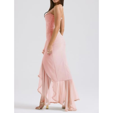 houstil Women's Ruffle Casual Summer Dress for All Occasions