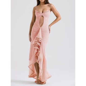 houstil Women's Ruffle Casual Summer Dress for All Occasions