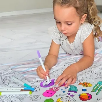 Color Your Own Mermaid Pajamas for Kids - Fun DIY Sleepwear!