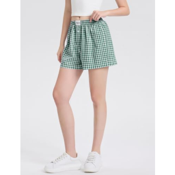 LOMON Womens Boxer Shorts Comfortable Summer Style