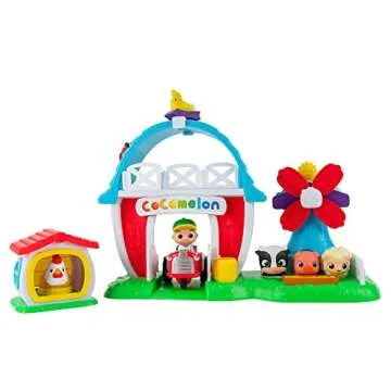 CoComelon Petting Farm Playset with Sounds and Characters