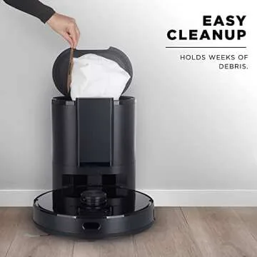 iHome AutoVac Nova - Self Emptying Robot Vacuum and Mop