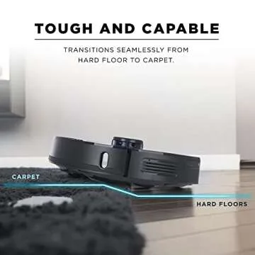 iHome AutoVac Nova - Self Emptying Robot Vacuum and Mop