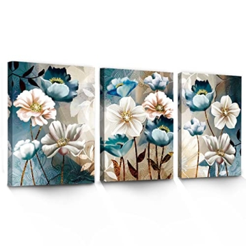 Lotus Flower Canvas Art Set for Home Decor