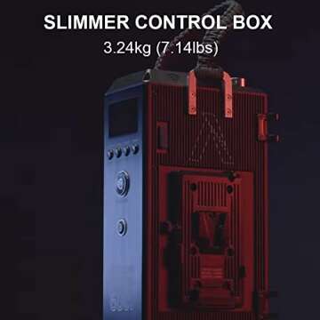 Aputure LS 600d LED Video Light V-Mount, CRI & TLCI ≥96,Bluetooth App Control 8 Lighting FX Aputur...