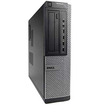 Dell Desktop Computer, Quad Core i5 3.1GHz, 8GB Ram, 500GB, Dual 22inch LCD, DVD, Wi-Fi, Keyboard, M...