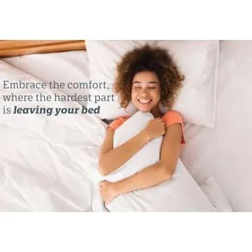 Digital Decor Set of 2 Cooling Bed Pillows – 100% Cotton, Hypoallergenic, & Machine Washable, Hotel Pillows Made in USA