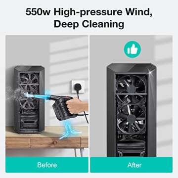 MECO High Pressure Compressed Air Duster for Electronics