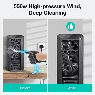 MECO High Pressure Compressed Air Duster for Electronics