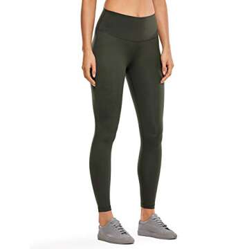 Comfortable 25-Inch Women's Yoga Pants for Any Activity