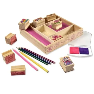 Melissa & Doug Friendship Stamp Set for Creativity