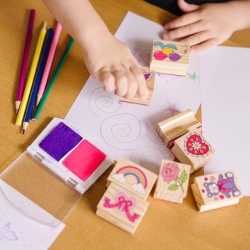 Melissa & Doug Friendship Stamp Set for Creativity