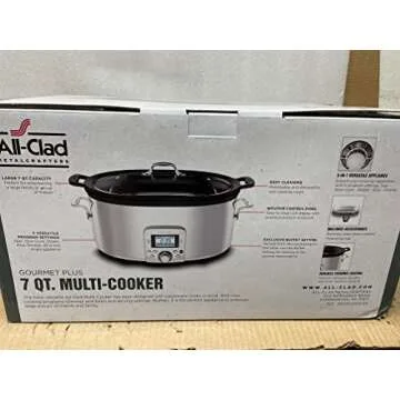 All-Clad Gourmet Plus Slow Cooker with All-In One Browning, 7-Qt.
