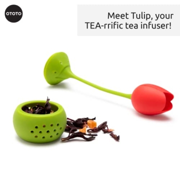 OTOTO Tulip Tea Infuser - Cute Tea Steeper for Every Occasion