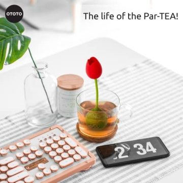 OTOTO Tulip Tea Infuser - Cute Tea Steeper for Every Occasion