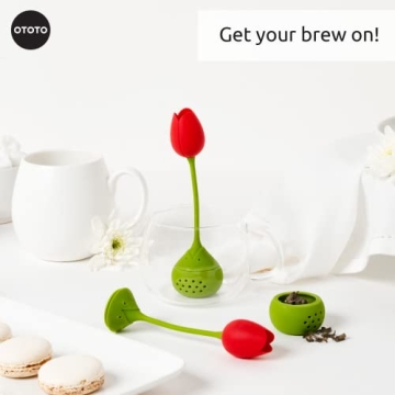OTOTO Tulip Tea Infuser - Cute Tea Steeper for Every Occasion