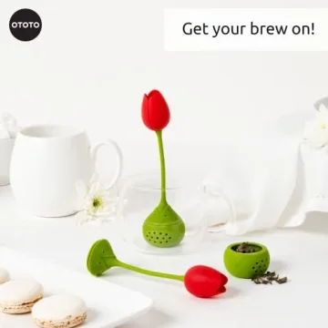 OTOTO Tulip Tea Infuser - Cute Tea Steeper for Every Occasion