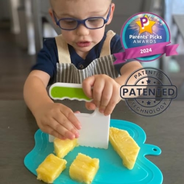 Safe Child Kitchen Knives Set for Toddlers and Kids