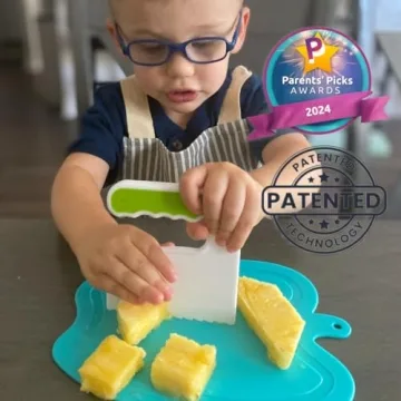 Safe Child Kitchen Knives Set for Toddlers and Kids