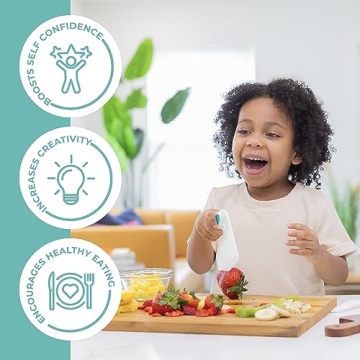 Safe Child Kitchen Knives Set for Toddlers and Kids