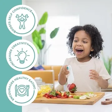 Safe Child Kitchen Knives Set for Toddlers and Kids