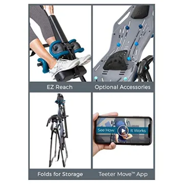 Teeter FitSpine X2 Inversion Table for Back Pain Relief