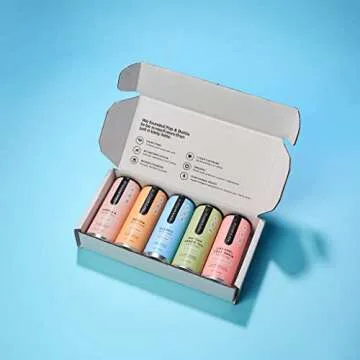 Pop & Bottle, Oat Milk Lattes - Maca, Antioxidants, Ashwagandha, MCT Oil, Collagen, Mushrooms, Organic, Dairy & Gluten Free, Great as Iced Coffee, Lightly Sweetened with Dates - 8 Fl Oz (5 Pack)