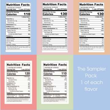 Pop & Bottle, Oat Milk Lattes - Maca, Antioxidants, Ashwagandha, MCT Oil, Collagen, Mushrooms, Organic, Dairy & Gluten Free, Great as Iced Coffee, Lightly Sweetened with Dates - 8 Fl Oz (5 Pack)