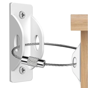 450lbs Baby Proof Furniture Anchors - Heavy Duty Anti-Tip Safety Straps