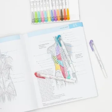 Zebra Mildliner Brush Marker - Dual Tip Pastel Colors 15 Count