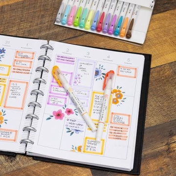 Zebra Mildliner Brush Marker - Dual Tip Pastel Colors 15 Count