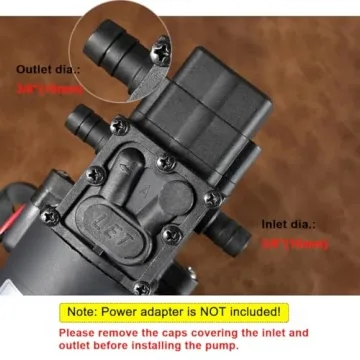 Bayite 12V DC Water Transfer Pump - Diaphragm Pump