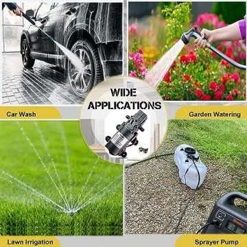 Bayite 12V DC Water Transfer Pump - Diaphragm Pump