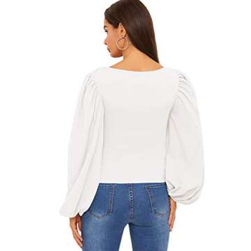 Shop Romwe Casual Soft Cloth New White T-Shirt Online