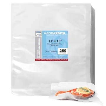Avid Armor Chamber Vacuum Sealer Bags – Heavy Duty, BPA-Free, Pre-Cut Chamber Vacuum Bags for Food...
