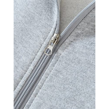 MISSACTIVER Vintage Oversized Zip Up Hoodie for Women
