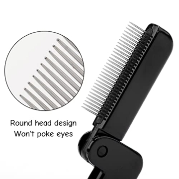 G2PLUS Folding Eyelash Comb Set for Perfect Lashes